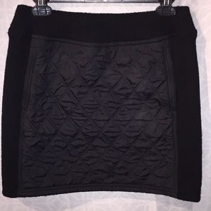 Black Prana Winter Skirt